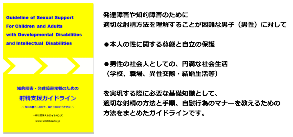 知的障害・発達障害児者のための射精支援ガイドライン